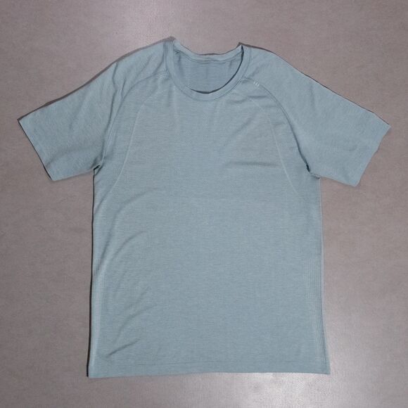 Lululemon Metal Vent Tech Short Sleeve Performance Stretch Workout Gym Shirt L - Picture 1 of 7